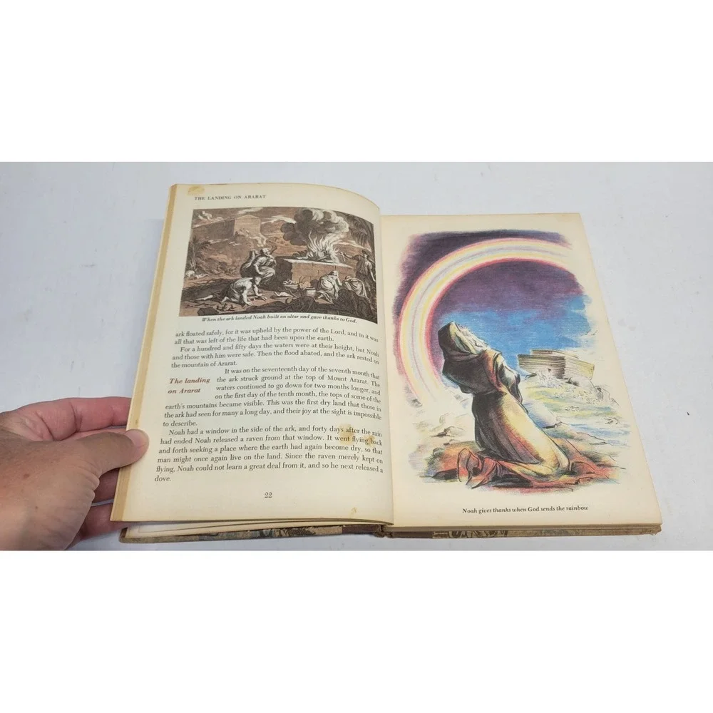 The Bible Story Library Vol 1 Turner Hodges 1956 Illustrated Rafaello Busoni‎